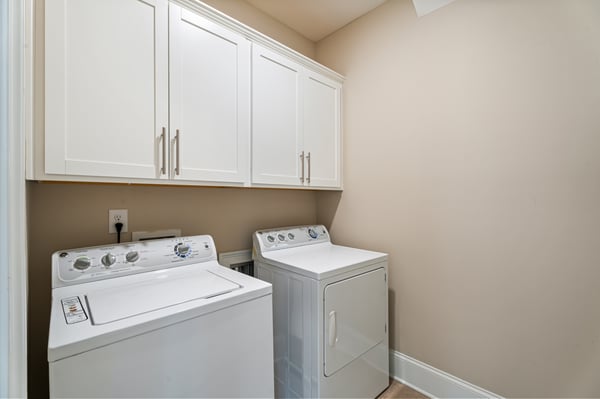Washer and dryer stay!