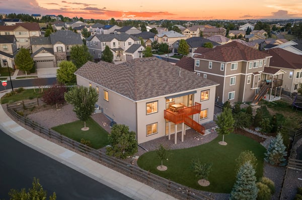 Expansive home features a spacious backyard and modern architecture, ideally situated in a tranquil neighborhood.
