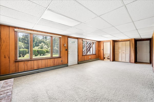 Spacious, adaptable room with abundant natural light, perfect for your creative design ideas and personal touch.