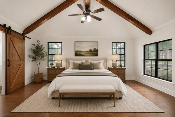 Staged Bedroom