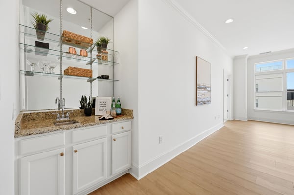 Wet Bar in Living room