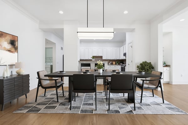 Dining Room, Looking Into Kitchen