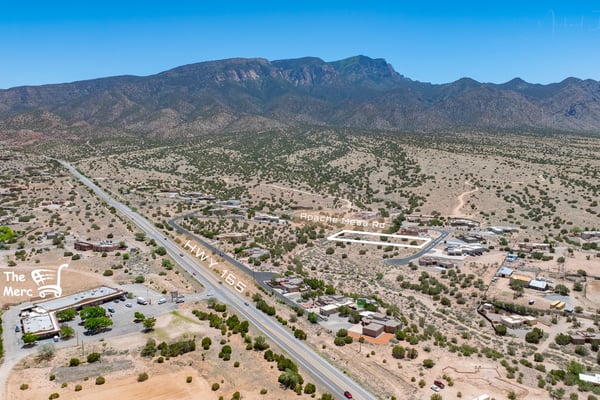 Apache Mesa lot with Commanding Sandia Views!