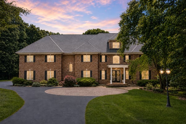 STATELY GLASTONBURY COLONIAL SITED ON OVER 6 ACRES WITH RESORT STYLE POOLSCAPE