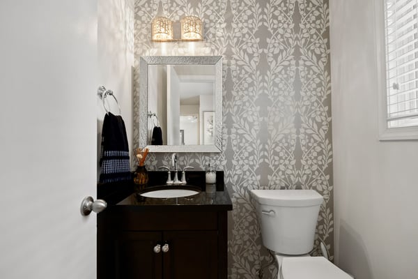 Powder room on main level