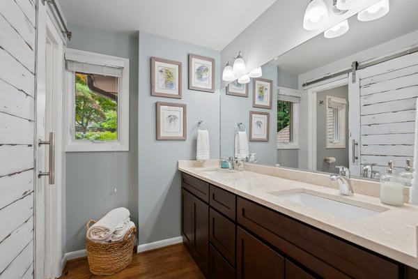 Hall bath