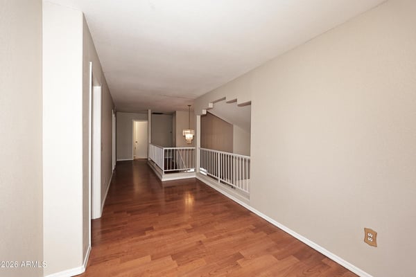Bright bonus loft provides additional living space with updated flooring and endless possibilities for a media room, workspace, or relaxing retreat.