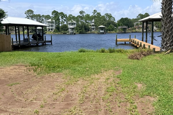 Scenic waterfront property with direct access to serene waterways and a picturesque view for relaxation.