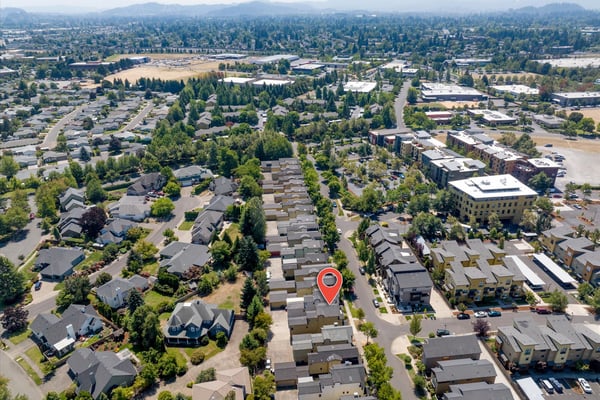 Looking Southwest towards Costco.