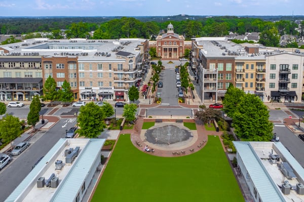 2 miles to Downtown Alpharetta