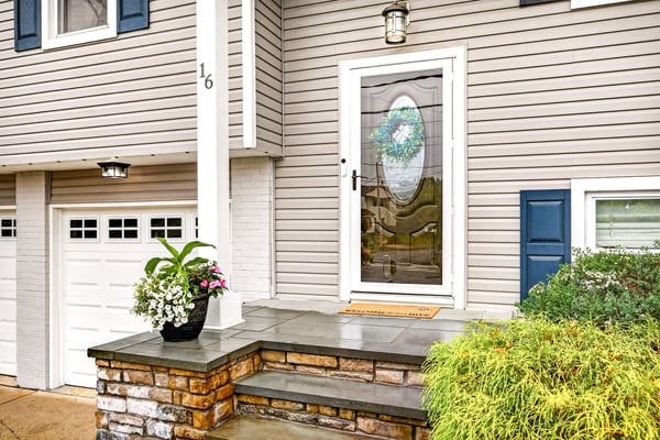 Inviting entryway.