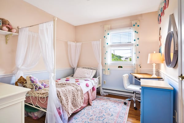 Charming bedroom with cozy vibes.