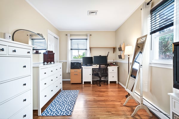 Home office or sitting room.