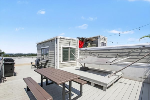 Private Roof Deck overlooking DC Skyline