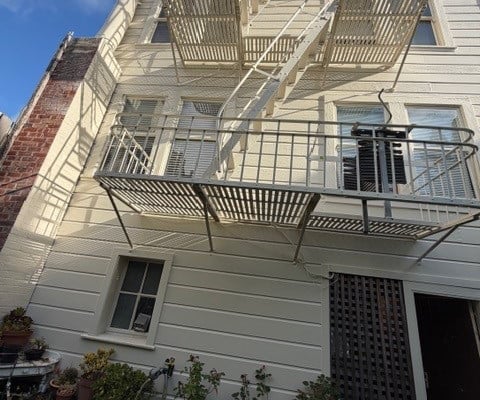 Rear of Building
