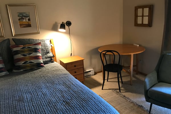 Suite 2 has 2nd Full Bathroom and Balcony Access