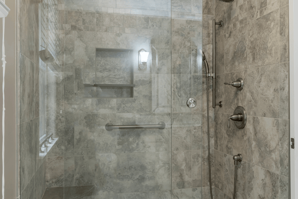 Tiled Walk in Shower
