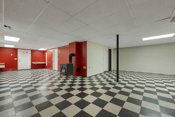 Great Space for Game Room or Gym