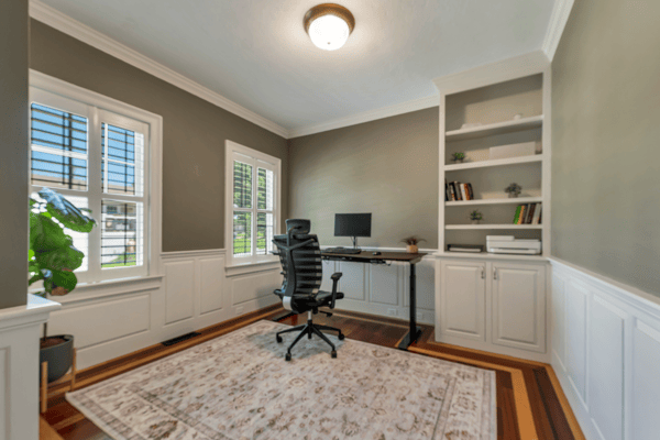 Built In Storage in Office Space