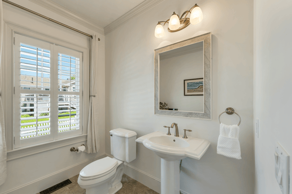 First Floor Half Bathroom