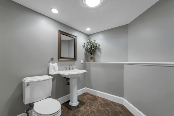 Lower Level Half Bathroom