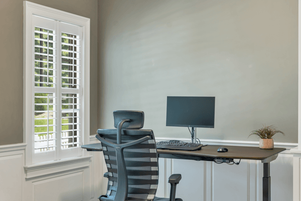 Office Set Off of the Living Room