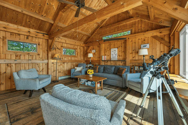 High Ceilings with Ceiling Fan