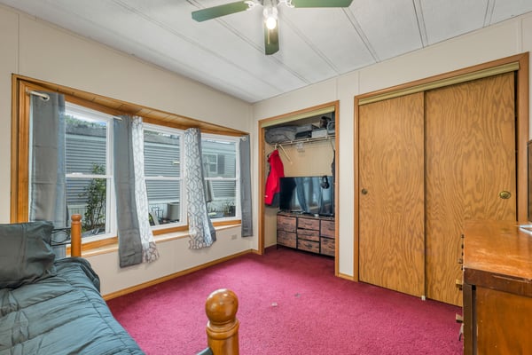 Generous Closet space