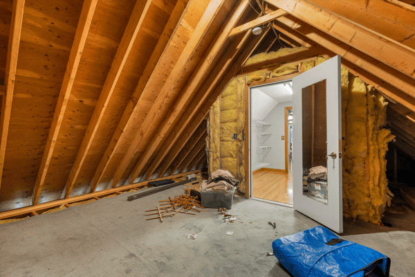 500 sqft of Unfinished Space