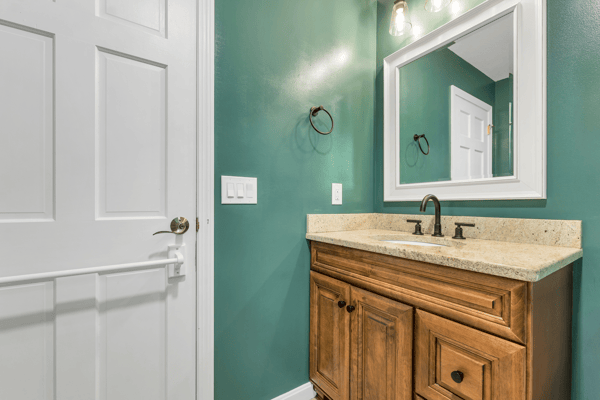 3/4 Bath on 1st Floor