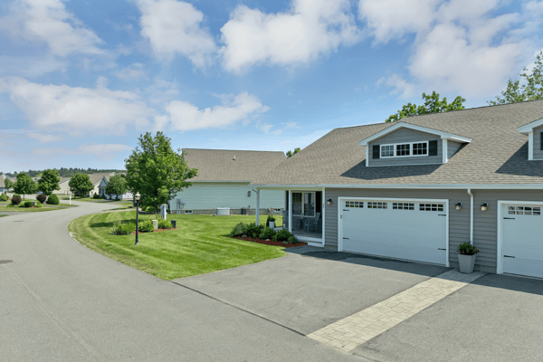 Modern home in a peaceful neighborhood, featuring spacious landscaping and convenient access to nearby amenities.