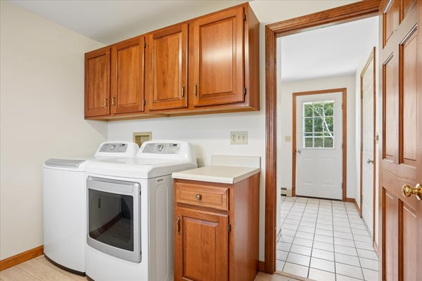 1st Floor Laundry Room off Kitchen