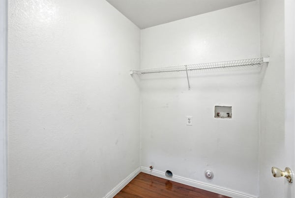 Versatile space offering potential for storage or a home office in a well-lit environment.
