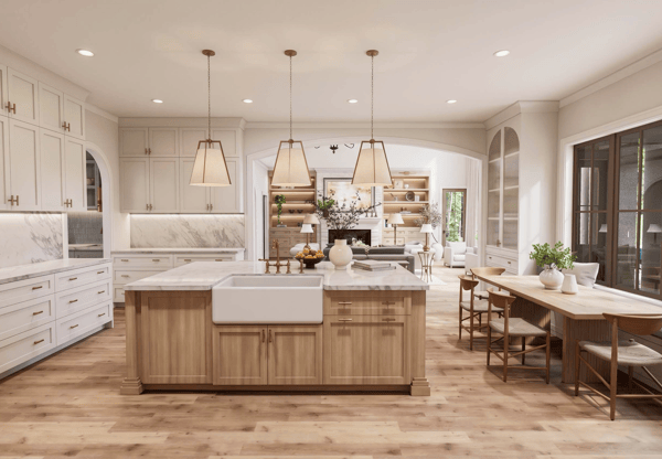 Renderings shown are concept only. They are meant to illustrate the proportions, ceiling heights, and fixed architectural elements of each space not final finishes or furnishings.
