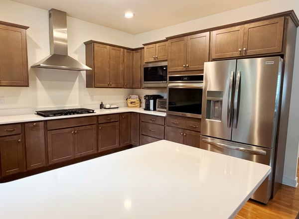 Frigidaire Gallery refrigerator, wall oven & microwave