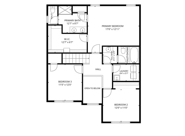 2nd Fl Floor Plan