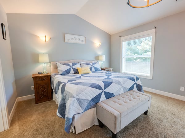 Vaulted Primary Suite - 2nd floor