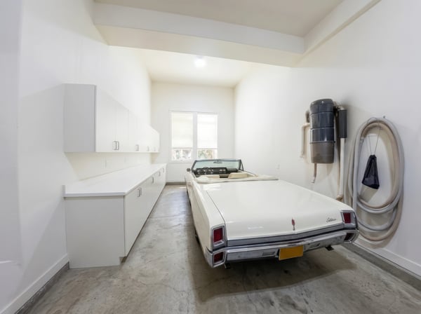 4 Car Garage - virtually staged
