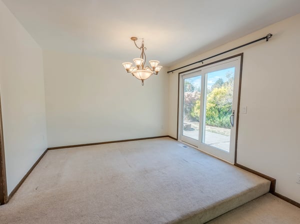 Dining Rm w/Slider to Backyard Patio