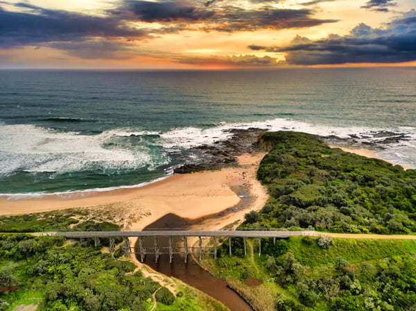 Experience breathtaking ocean views and stunning sunsets from this coastal property, perfect for nature lovers.