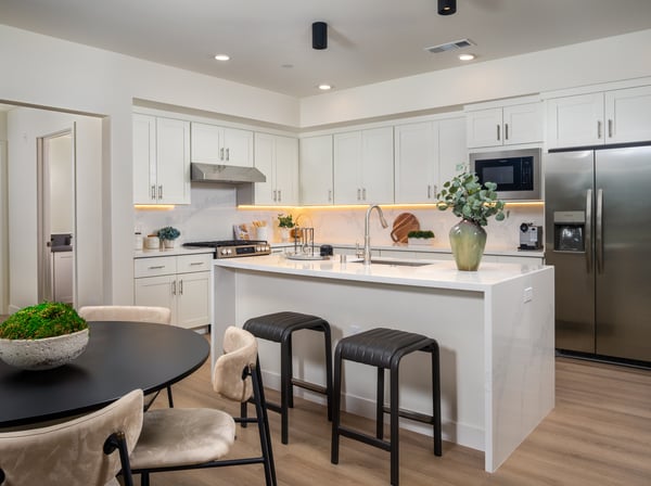 Kitchen Island- 3 Beds 3 Baths Plan