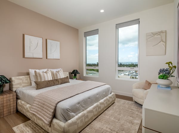 Master Bedroom - Unit 506 ( 2 Bedroom 2 baths Plan)