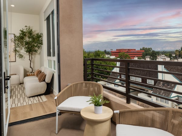 View From The Private Balcony