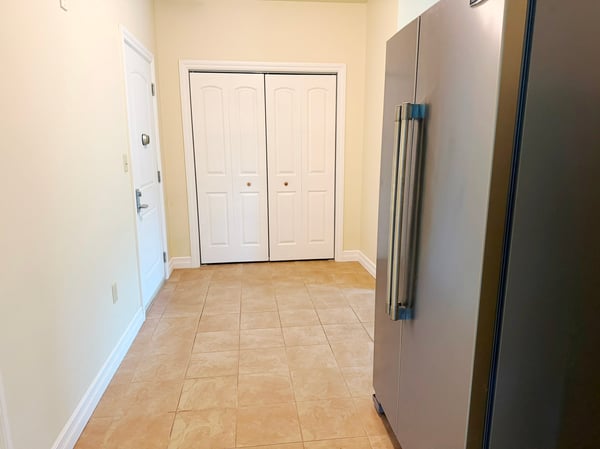 Foyer with Extra Maytag Refrig/Freezer Included