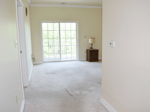 View from Entry to Living Room