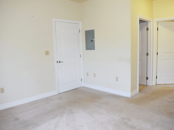 Primary Bedroom w/ 2 Closets including a Walk-in Closet