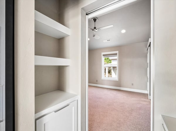 Double doors to primary suite.