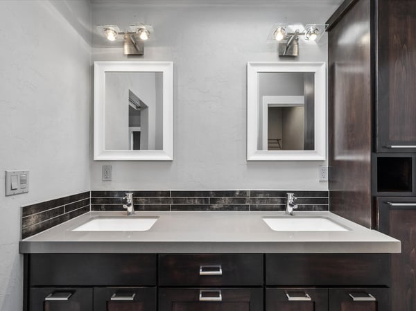 Double sinks.