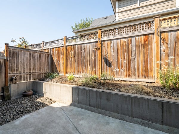 Private courtyard.