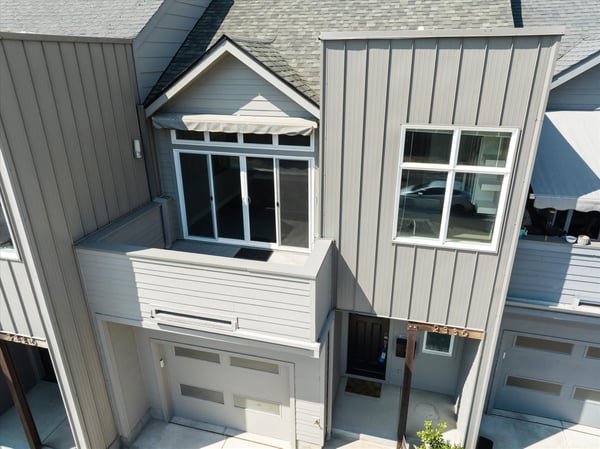 View of front deck.